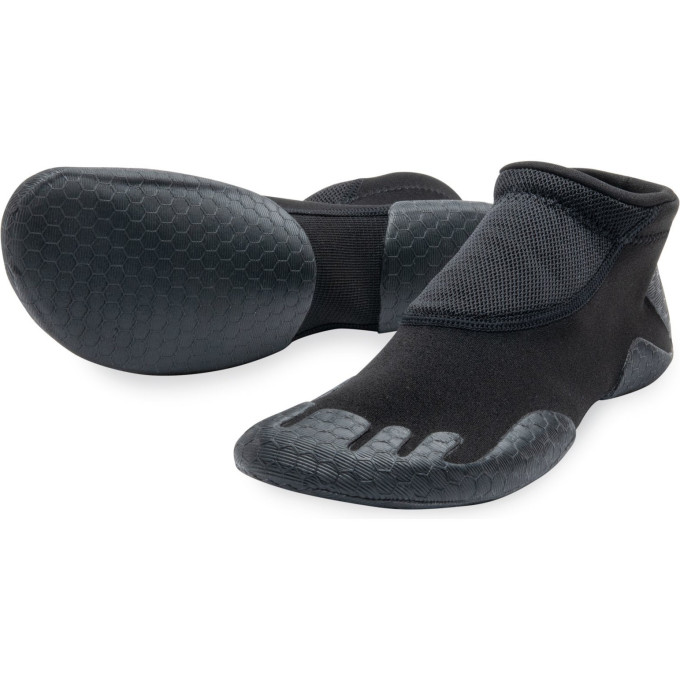 Гидротапки DAKINE UNISEX FOLDING REEF SHOE 1MM BLACK Размер 8 DK21U1FRS (0604565438331)