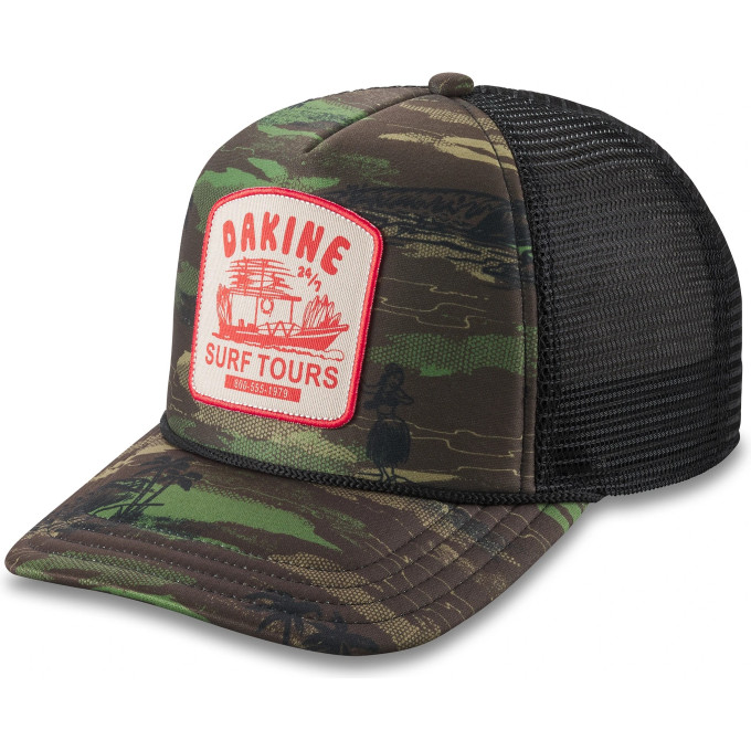 Кепка DAKINE SURF TOUR TRUCKER ALOHA CAMO 10003440 (0194626396767)